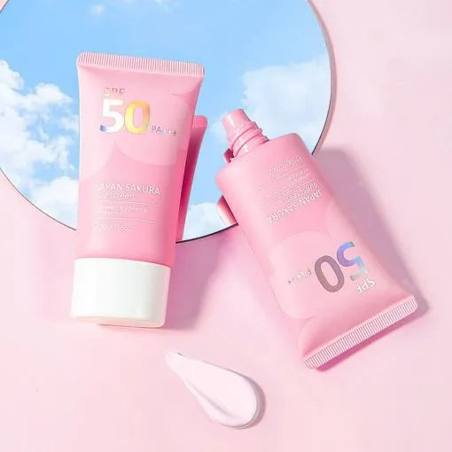 Laikou Japan Sakura Sunscreen SPF50 PA+++ (50g)