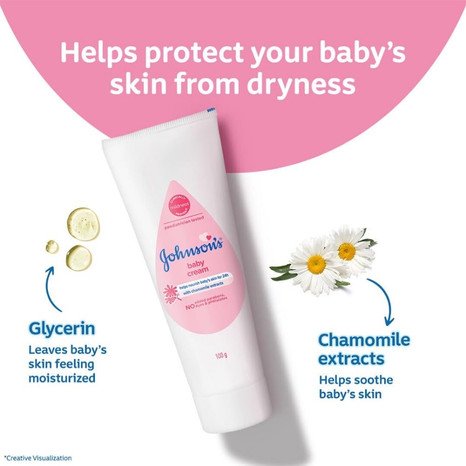 Johnsons Baby Cream 100gm
