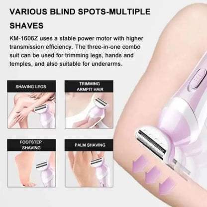 Kemei KM-1606 Rechargeable Hair Remover