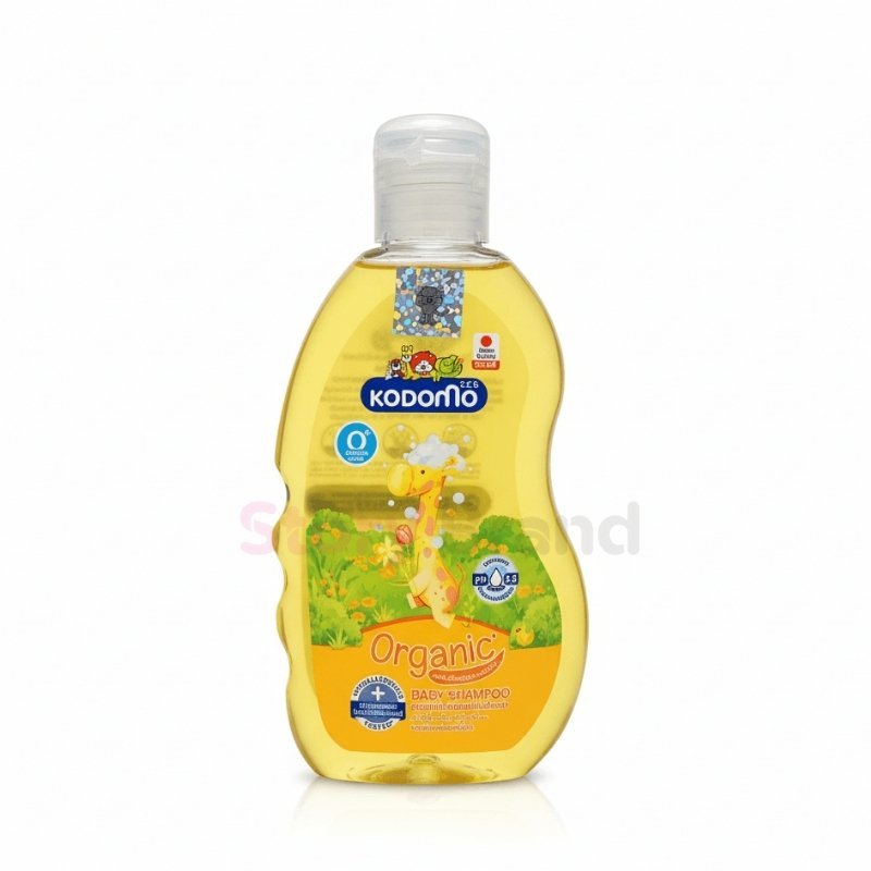 Kodomo Organic Baby Shampoo with Aloe Vera Extract     200ml