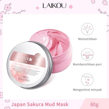 LAIKOU Japan Sakura Mud Mask   80g