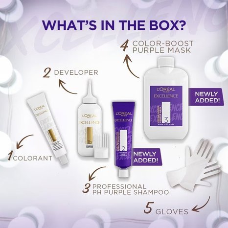 L'Oreal Excellence Ash Surprise 6.12 Lavender Ash