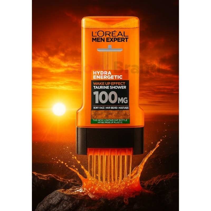 LOreal Men Hydra Energetic Wake Up Effect Taurine Shower Gel 300ml