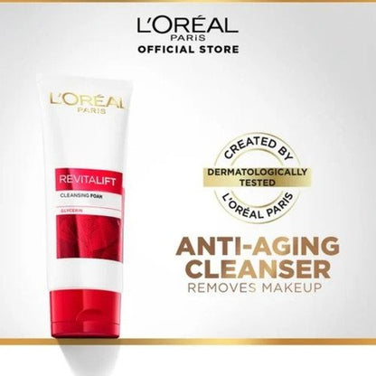 L’Oréal Paris Revitalift Cleansing Foam with Glycerin   100g