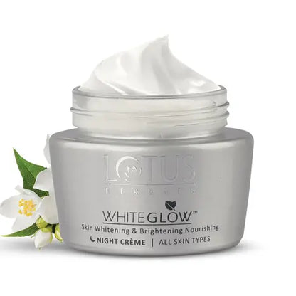 Lotus Herbals White Glow Night Cream  60g