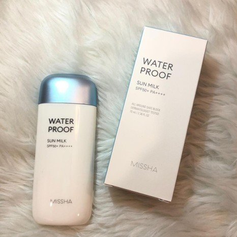 Missha Waterproof Sun Milk Sunscreen SPF50+ PA+++  70ml