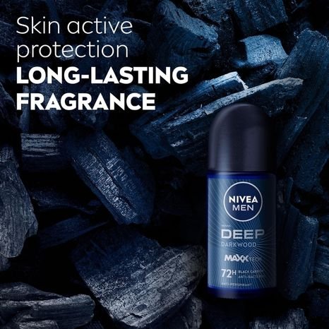 Nivea Men Deep Darkwood Roll On    50ml