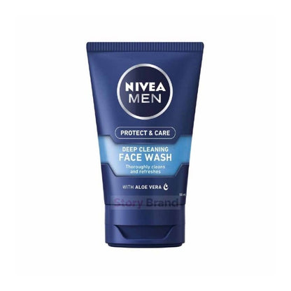 NIVEA MEN Protect & Care Deep Cleaning Face Wash   100ml