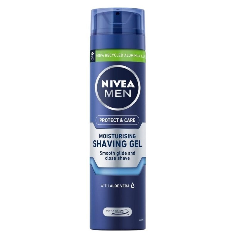 Nivea Men Protect And Care Moisturising Shaving Gel with Aloe Vera  200ml
