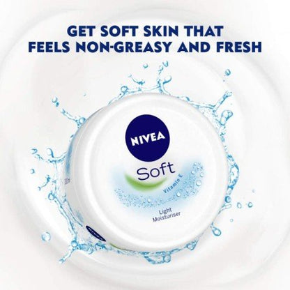 Nivea Soft Moisturizing Cream 200ml (Spain)