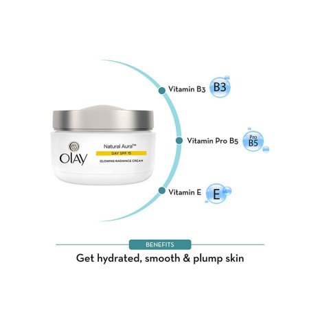 Olay Natural Aura Glowing Cream SPF15 (50gm)