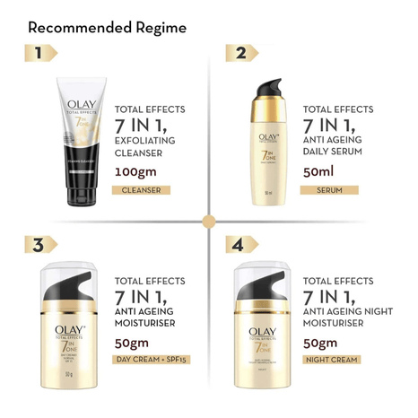 Olay Night Cream Moisturizer 7 in One  50g