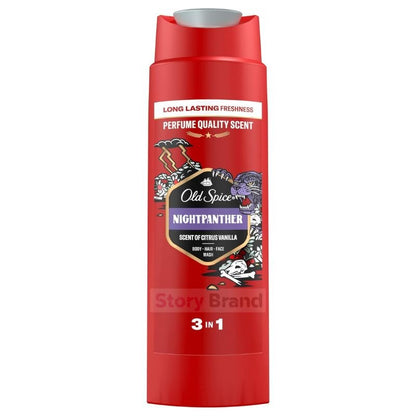 Old Spice Night Panther  3 in 1 Shower Gel  400ml