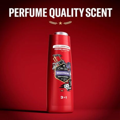 Old Spice Night Panther  3 in 1 Shower Gel  400ml