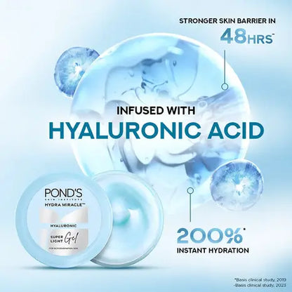 POND'S Super Light Gel Hyaluronic and Vitamin E Moisturiser  50ml