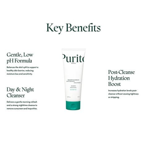 PURITO Mighty Bamboo Panthenol Cleanser    150ml
