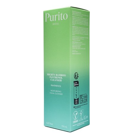 PURITO Mighty Bamboo Panthenol Cleanser    150ml