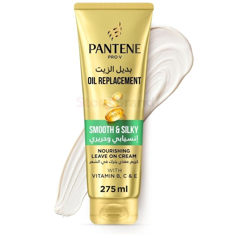 Pantene Pro-V Smooth and Silky Oil Replacement Leave-On Cream  275ml