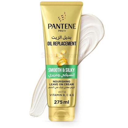 Pantene Pro-V Smooth and Silky Oil Replacement Leave-On Cream  275ml
