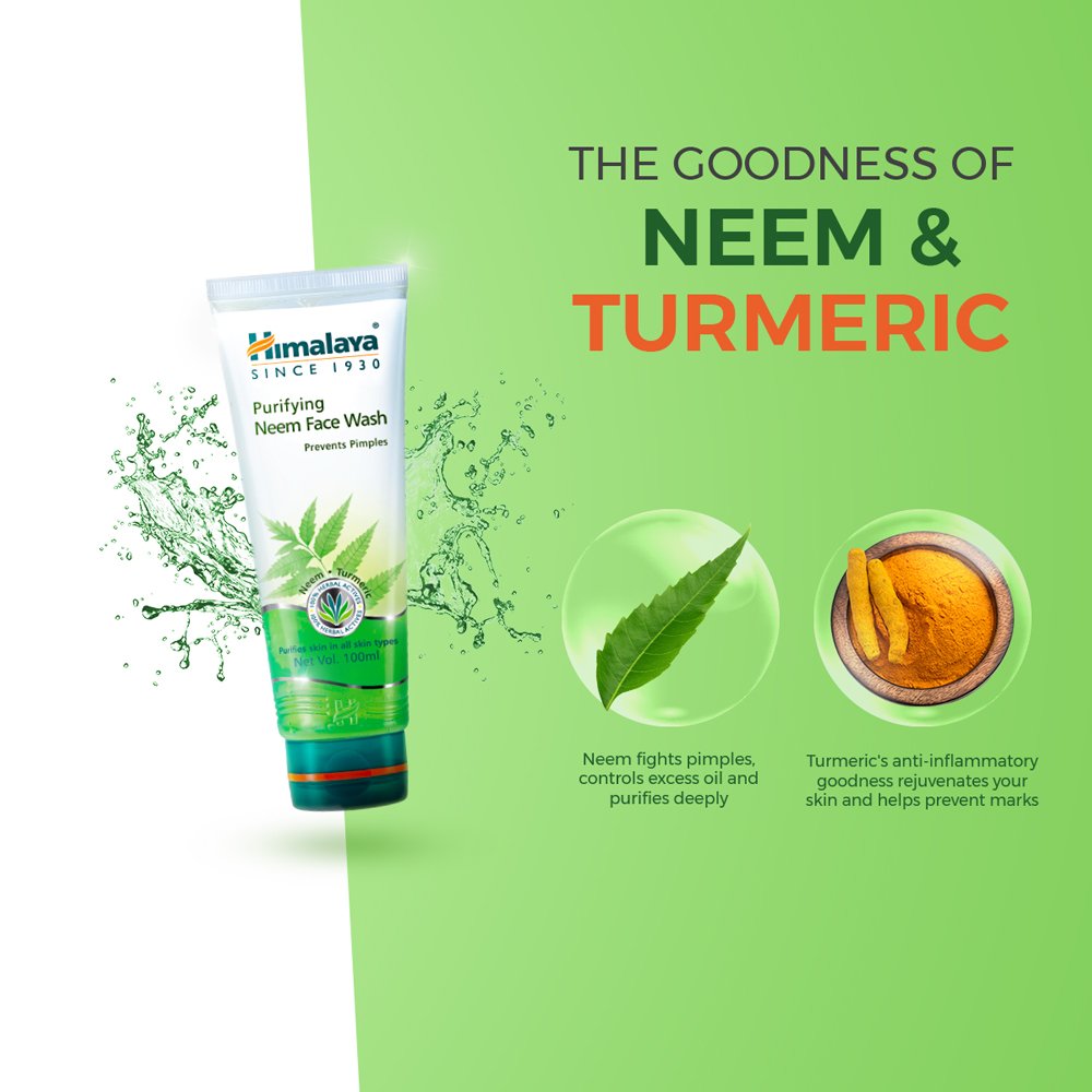 Himalaya Purifying Neem Face Wash 100ml