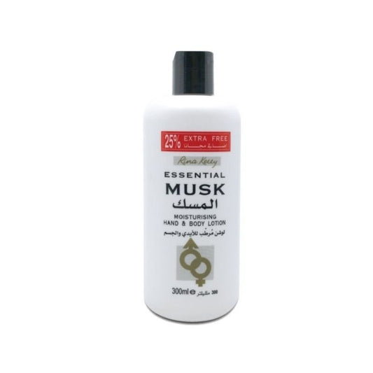 Rina Ketty Essential Musk Moisturising Hand & Body Lotion  300ml