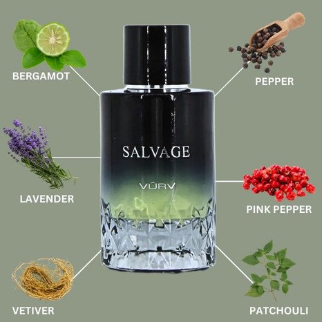 VURV Salvage Eau De Parfum Spray For Men   100ml