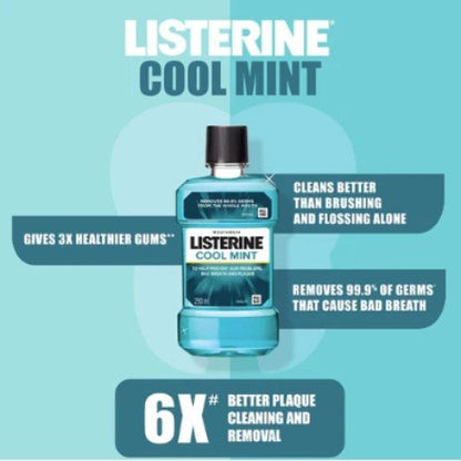Listerine Cool Mint Mouth Wash  250 ml