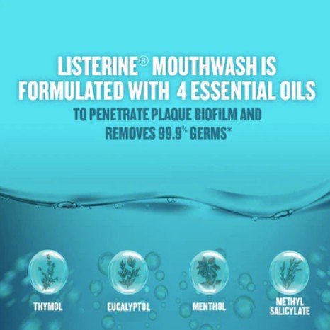 Listerine Cool Mint Mouth Wash  250 ml