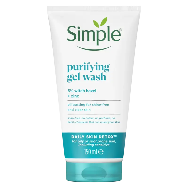 Simple Daily Detox Purifying Face Wash  150ml