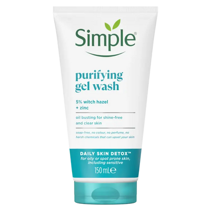 Simple Daily Detox Purifying Face Wash  150ml