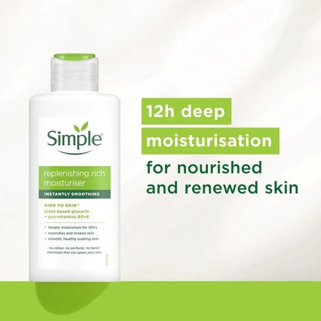 Simple Kind to Skin Replenishing Rich Moisturizer 125ml