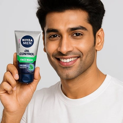 Nivea Men Oil Control Face Wash – AirCool Mint Crystal 50g