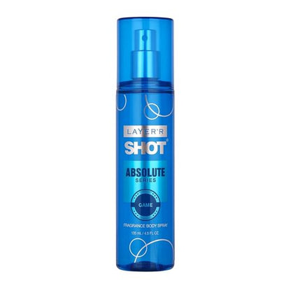 Layer’r Shot Absolute Game Body Spray – 135ml