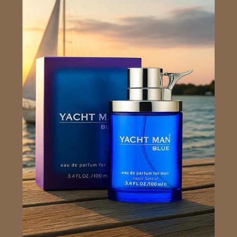 Yacht Man Blue Eau de Parfum for Men – 100ml