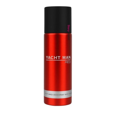 Yacht Man Red Perfumed Deodorant Body Spray 200ml
