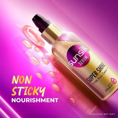 Sunsilk Super Shine Frizz Control Serum with Vitamin E   100ml
