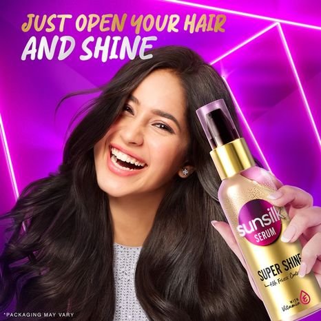 Sunsilk Super Shine Frizz Control Serum with Vitamin E   100ml