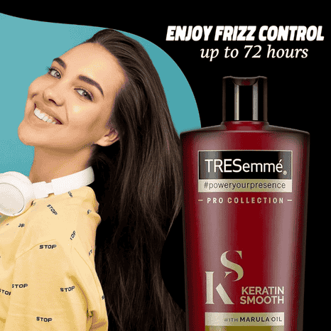 TRESemme  Keratin Smooth Shampoo With Marula Oil  400ml