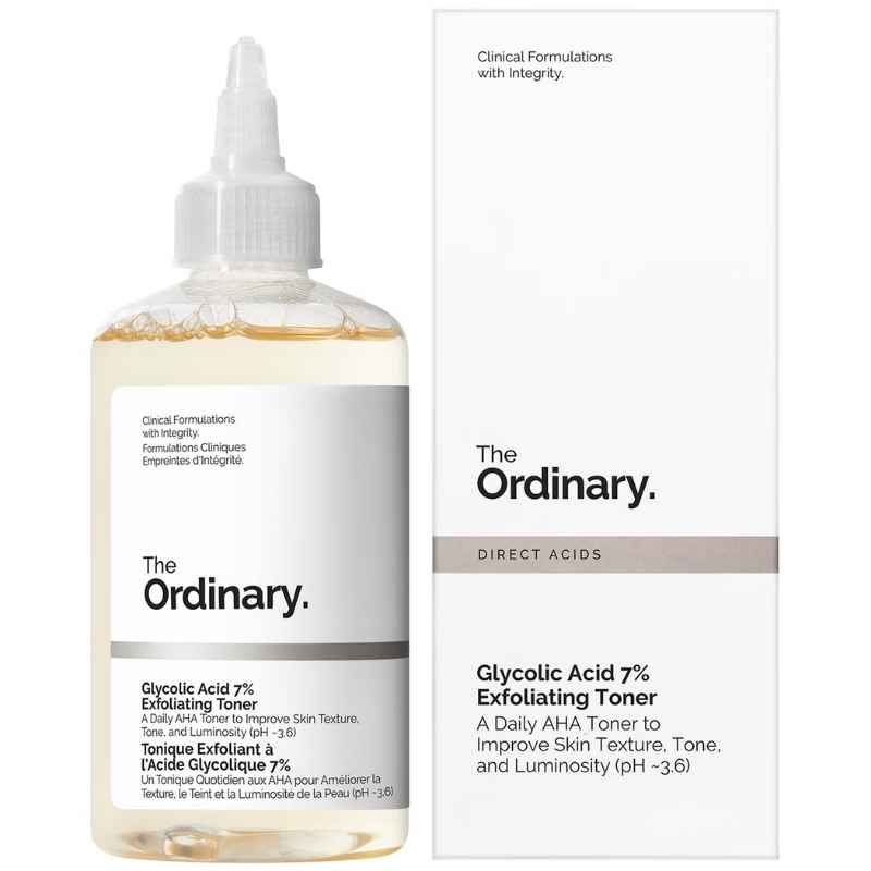 The Ordinary Glycolic Acid 7% Exfoliating Toner – 100ml