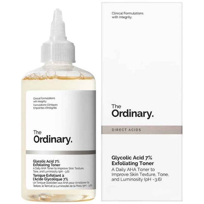 The Ordinary Glycolic Acid 7% Exfoliating Toner – 100ml