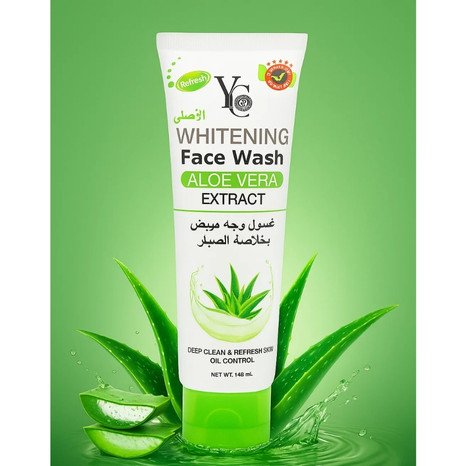 YC Whitening Face Wash Aloe Vera 100ml
