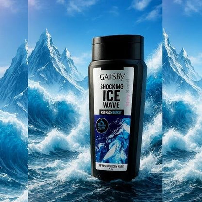 Gatsby Shocking Ice Wave Body Wash 250ml