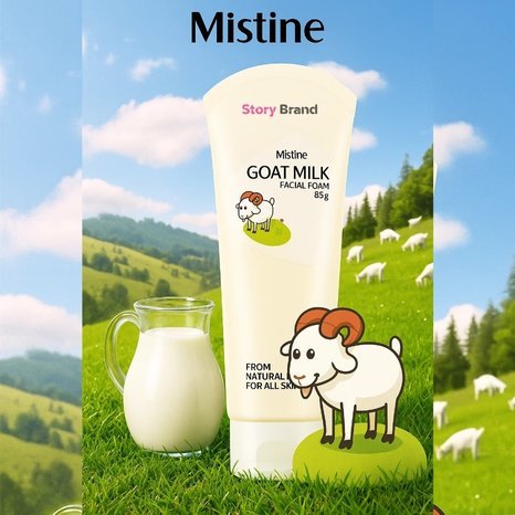 Mistine Goat Milk Facial Foam – 85g
