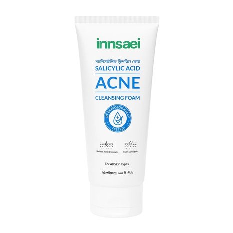 Innsaei Salicylic Acid Acne Solution Cleansing Foam-150 ml