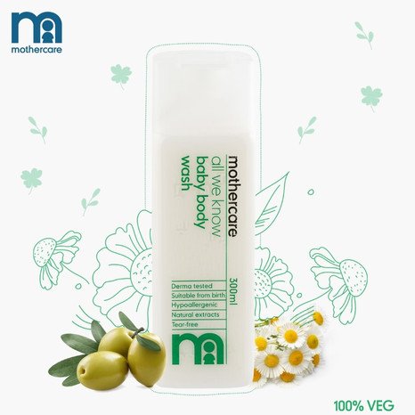 MotherCare Baby Body Wash 300ml