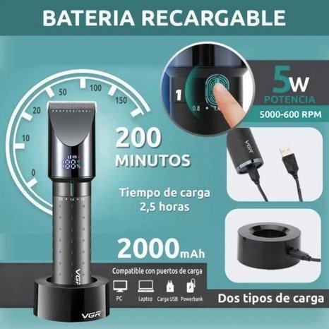 VGR V-698 Professional Hair Clipper Trimmer