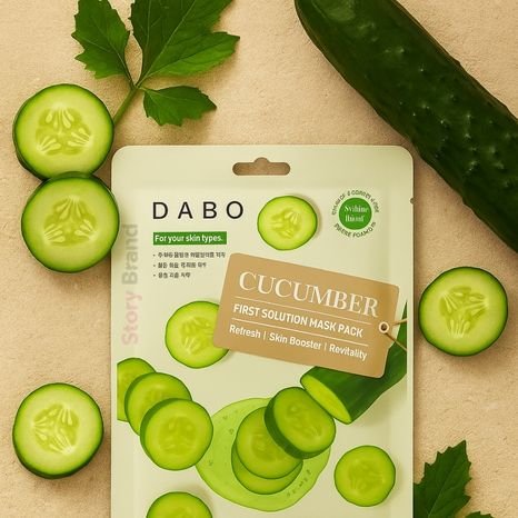 Dabo Cucumber Sheet Mask 23g