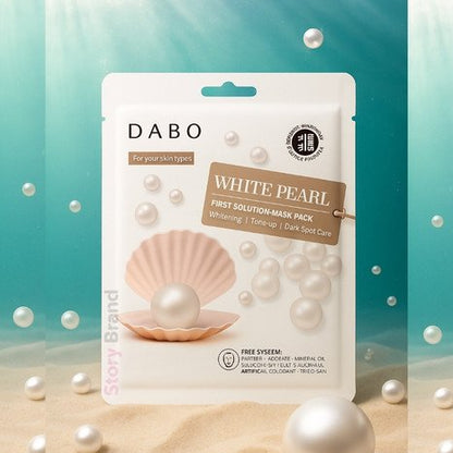DABO White Pearl Sheet Mask 23g