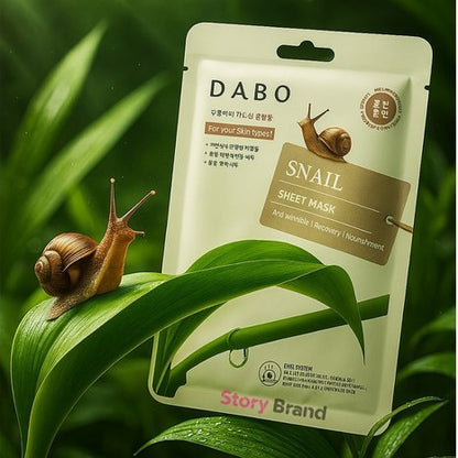 DABO Snail Sheet Mask 23g