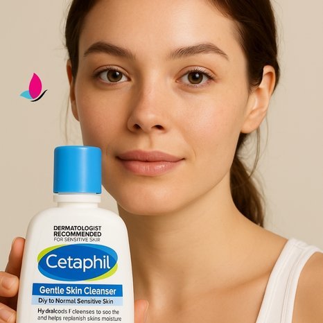 Cetaphil Gentle Skin Cleanser Dry to Normal & Sensitive Skin (125ml) (India)